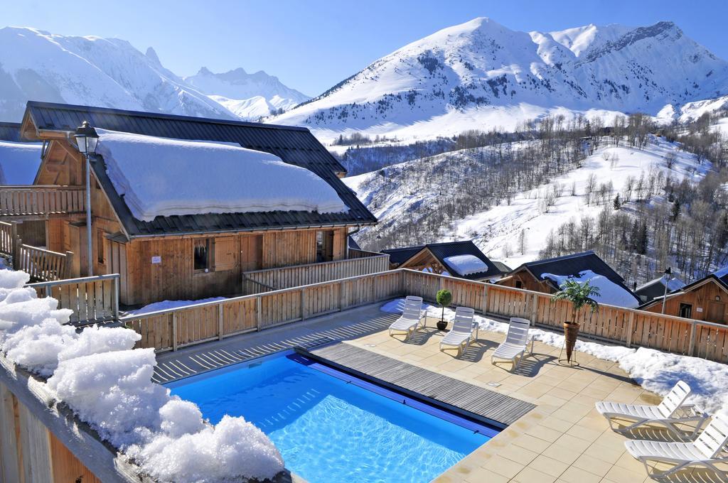 Résidence Goélia Les Chalets des Ecourts Saint-Jean-d'Arves Esterno foto